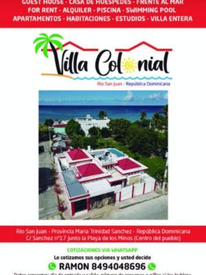Villa Colonial Suite N 3 Familiar Río San Juan Εξωτερικό φωτογραφία